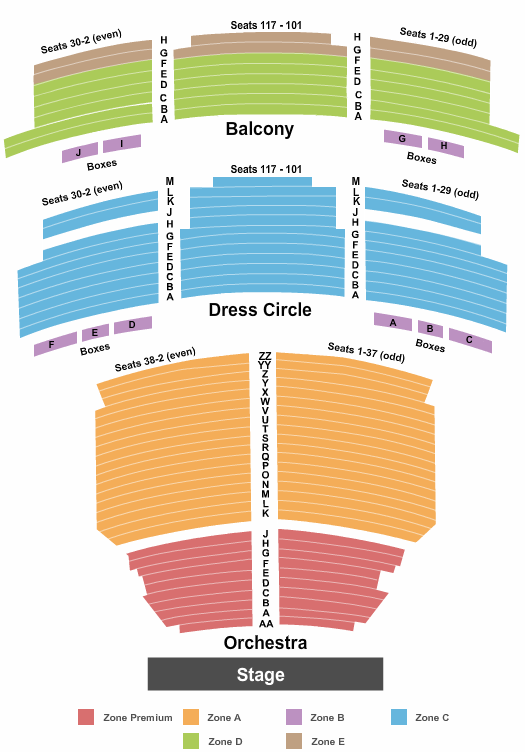 Lyric Theatre Seating Chart Maps New York