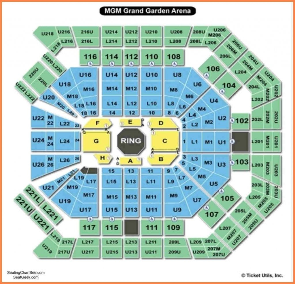 Mgm Grand Seating Chart Konser Mgm Grand Seating Chart Konser