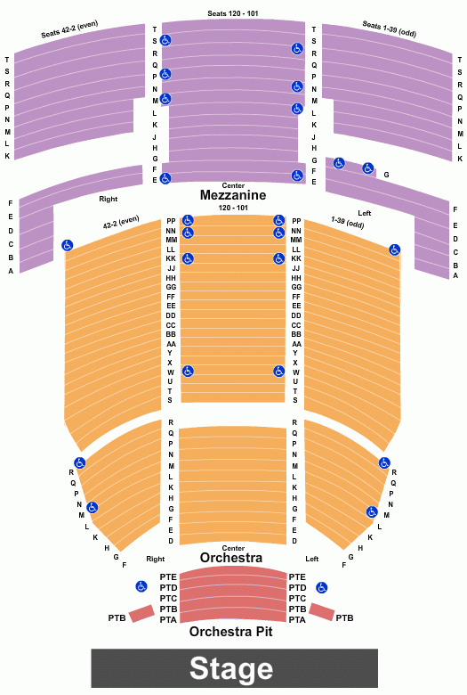 The Fillmore Miami Seating Chart Maps Miami